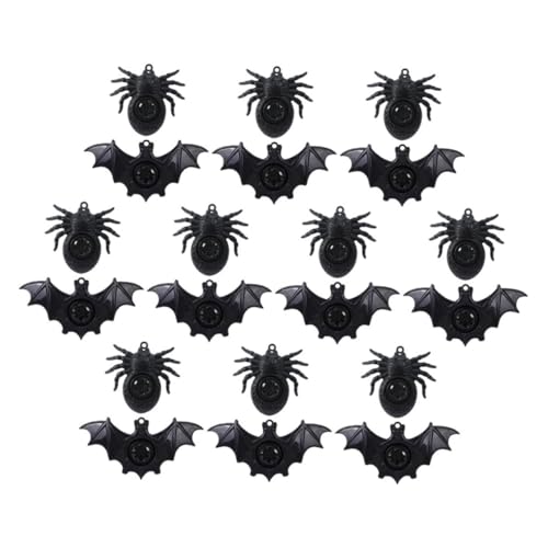 Supvox 20 Stück Teiliges Halloween Pfeifenset Pfeifen Fledermaus und Spinnendesign Lustige Partyspielzeuge und Deko für Halloween Feiern Sicher und Leicht Tragbar Supvox 20 Stück Teiliges Halloween Pfeifenset Pfeifen Fledermaus und Spinnendesign Lustige Partyspielzeuge und Deko für Halloween Feiern Sicher und Leicht Tragbar von Supvox
