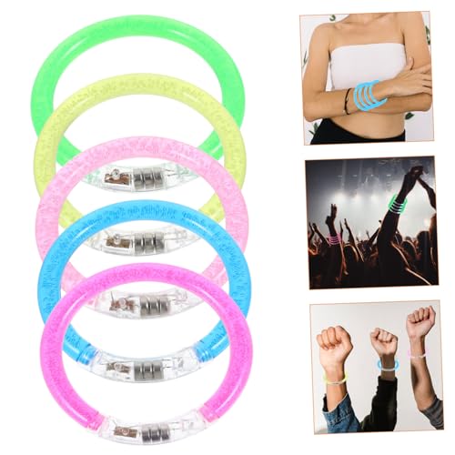 Supvox 20 Stück Teiliges Mehrfarbiger Leuchtender Armbänder Fluoreszierende Neon Party Accessoires Leichte Tragbare Glow Bracelets für Camping Geburtstag Hochzeit und Karneval Supvox 20 Stück Teiliges Mehrfarbiger Leuchtender Armbänder Fluoreszierende Neon Party Accessoires Leichte Tragbare Glow Bracelets für Camping Geburtstag Hochzeit und Karneval von Supvox