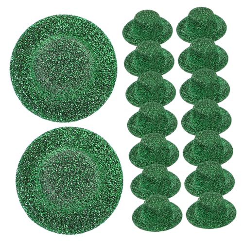 Supvox 20 Stück Teiliges Miniatur Jazz Hüte Mini Puppenhut DIY Bastelset für Puppenkostüme Partydekorationen Dunkelgrün Supvox 20 Stück Teiliges Miniatur Jazz Hüte Mini Puppenhut DIY Bastelset für Puppenkostüme Partydekorationen Dunkelgrün von Supvox