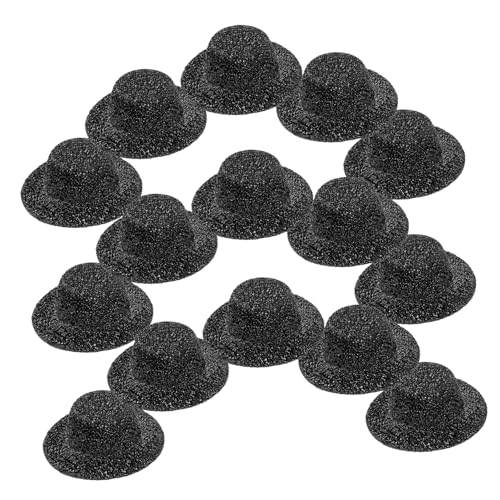 Supvox 20 Stück Teiliges Miniatur Jazz Hüte Schwarz Filzartige Puppenhüte Dekorative DIY Accessoires für Puppen Kinderspielzeug Stilvolle Mini Hüte für Bastelprojekte und Supvox 20 Stück Teiliges Miniatur Jazz Hüte Schwarz Filzartige Puppenhüte Dekorative DIY Accessoires für Puppen Kinderspielzeug Stilvolle Mini Hüte für Bastelprojekte und von Supvox