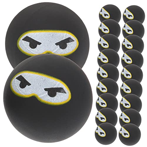 Supvox 20 Stück Teiliges Ninja Bouncing Balls Bunte Springende Bälle Leicht Tragbar für Geburtstag Weihnachten Schulfeiern Kinderparty Mitgebsel von Supvox