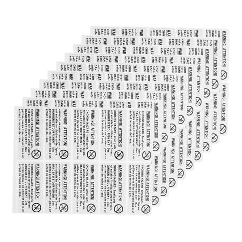 Supvox 200 Stück Anti-erstickungs-etikett Kleine Warnschilder Zum Ersticken Warnschilder Für Den Versand Warnschild Für Polybeutel Warnaufkleber Für Polybeutel Weiß Kraftpapier Supvox 200 Stück Anti-erstickungs-etikett Kleine Warnschilder Zum Ersticken Warnschilder Für Den Versand Warnschild Für Polybeutel Warnaufkleber Für Polybeutel Weiß Kraftpapier von Supvox