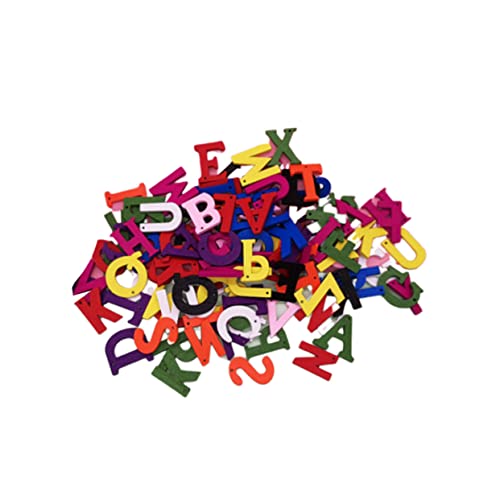 Supvox 200 Stück Farbenfrohe Alphabetholzstücke Brief Scheiben Buchstaben zum Basteln Buchstaben Holzausschnitte Bunte hölzerne Ornamente holzhandwerk Supvox 200 Stück Farbenfrohe Alphabetholzstücke Brief Scheiben Buchstaben zum Basteln Buchstaben Holzausschnitte Bunte hölzerne Ornamente holzhandwerk von Supvox