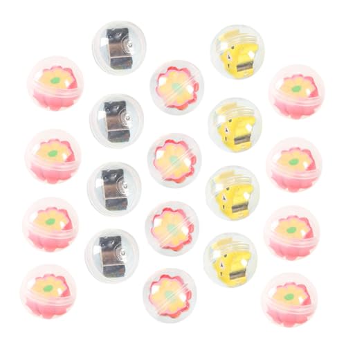 Supvox 20Stücke Kinderkapseln Mit Cartoon Bleistift Charms Kreative Geschenkverpackungsbälle Für Partytüten Und Goodie Bags Für Kindergeburtstagsfeiern von Supvox