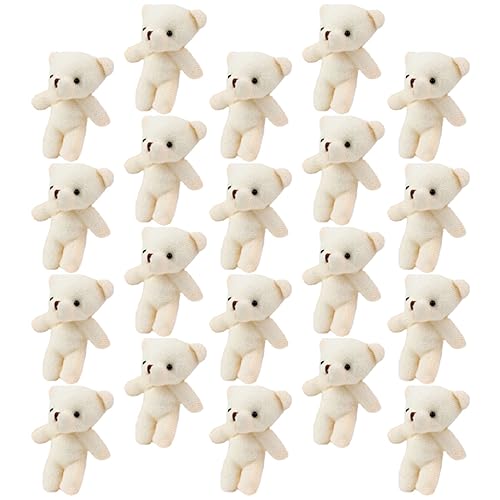 Supvox 20Stücke Mini Bär Figuren Süße Deko Anhänger für Kreative Bastelprojekte Tragbar Leicht und Vielseitig Einsetzbar Kindergeburtstage und DIY Dekorationen Supvox 20Stücke Mini Bär Figuren Süße Deko Anhänger für Kreative Bastelprojekte Tragbar Leicht und Vielseitig Einsetzbar Kindergeburtstage und DIY Dekorationen von Supvox