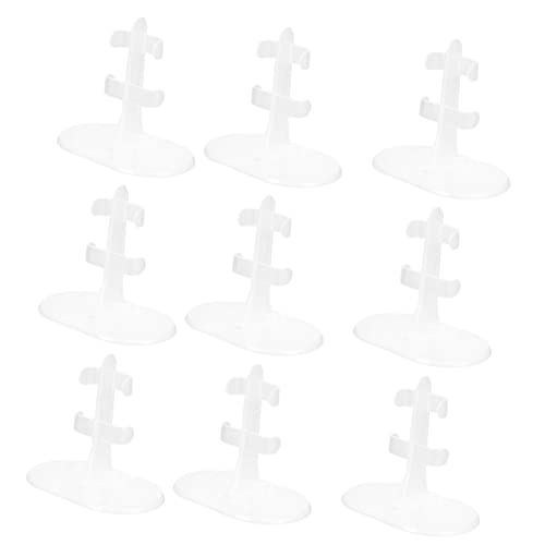 Supvox 20Stücke Puppenständer Transparente Puppenhalter Für Puppenanzeige Und Präsentation Stabiler Puppenständer Für Große Puppen Zubehör Für Puppenliebhaber von Supvox