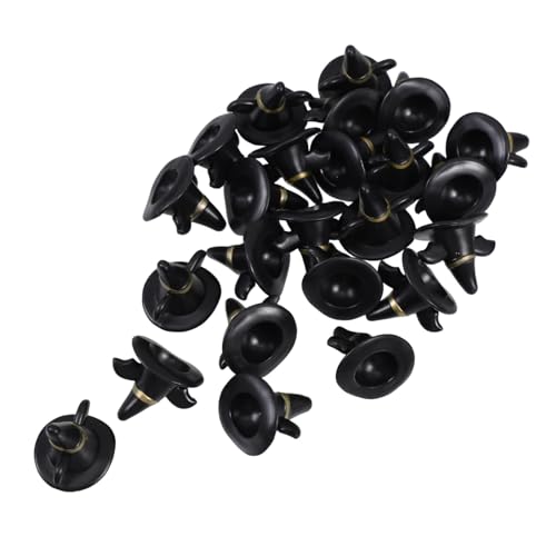 Supvox 24 Stück Mini-elfenhut Deko Kleine Hüte Für Pflanzen Miniatur-schneemannmützen Kleine Strickmützen Zum Basteln Böser Charme Miniatur Süßer Puppenhut Top-Hut-Ornament Plastik Black Supvox 24 Stück Mini-elfenhut Deko Kleine Hüte Für Pflanzen Miniatur-schneemannmützen Kleine Strickmützen Zum Basteln Böser Charme Miniatur Süßer Puppenhut Top-Hut-Ornament Plastik Black von Supvox