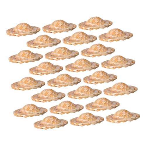 Supvox 24 Stück Teiliges Miniatur Handgewebte Strohhüte Atmungsaktive Kleine Puppenhüte aus Natürlichem Material Vielseitig für DIY Basteln Sommerdekoration und Foto Requisiten Supvox 24 Stück Teiliges Miniatur Handgewebte Strohhüte Atmungsaktive Kleine Puppenhüte aus Natürlichem Material Vielseitig für DIY Basteln Sommerdekoration und Foto Requisiten von Supvox