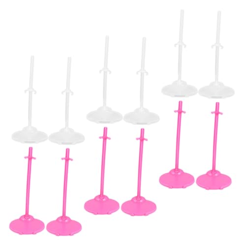 Supvox 24 Stück Teiliges Puppenständer Transparent und Kleine Figuren Halter mit Sicherem Halt Leicht und Tragbar für Puppenhaus Möbel und Mädchen Display Supvox 24 Stück Teiliges Puppenständer Transparent und Kleine Figuren Halter mit Sicherem Halt Leicht und Tragbar für Puppenhaus Möbel und Mädchen Display von Supvox