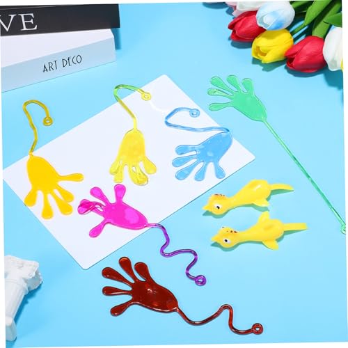 Supvox 24 Stück Teiliges Set Elastische Klebehände und Finger Schleuder Hühnerspielzeug Lustige Party Mitgebsel für Kindergeburtstag Fördert Hand Auge koordination und Familienspaß Supvox 24 Stück Teiliges Set Elastische Klebehände und Finger Schleuder Hühnerspielzeug Lustige Party Mitgebsel für Kindergeburtstag Fördert Hand Auge koordination und Familienspaß von Supvox