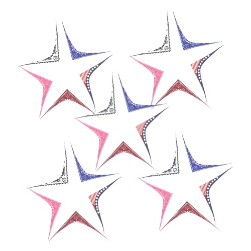 Supvox 25 Stück Teiliges Mini dreieckstuch Puppen Farben Weiß Blau Sternenmuster Kleine Stoffschals für DIY tierpuppen Dekorativ und Langlebig für Mini Figuren Supvox 25 Stück Teiliges Mini dreieckstuch Puppen Farben Weiß Blau Sternenmuster Kleine Stoffschals für DIY tierpuppen Dekorativ und Langlebig für Mini Figuren von Supvox