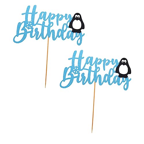 Supvox 2Stücke Exquisite Kuchenspießer Handgefertigte Dessert Topper Dekorative Pinguin Party Deko Für Geburtstagsfeiern Für Kuchen Und Langlebig Und Wiederverwendbar Supvox 2Stücke Exquisite Kuchenspießer Handgefertigte Dessert Topper Dekorative Pinguin Party Deko Für Geburtstagsfeiern Für Kuchen Und Langlebig Und Wiederverwendbar von Supvox
