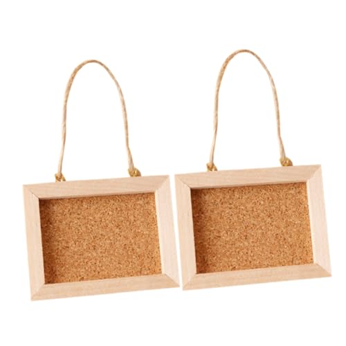 Supvox 2Stücke Holz Bilderrahmen Für Puppenhaus DIY Fotorahmen Dekorative Ornamente Kreative Bastelideen Für Miniaturszenen Supvox 2Stücke Holz Bilderrahmen Für Puppenhaus DIY Fotorahmen Dekorative Ornamente Kreative Bastelideen Für Miniaturszenen von Supvox