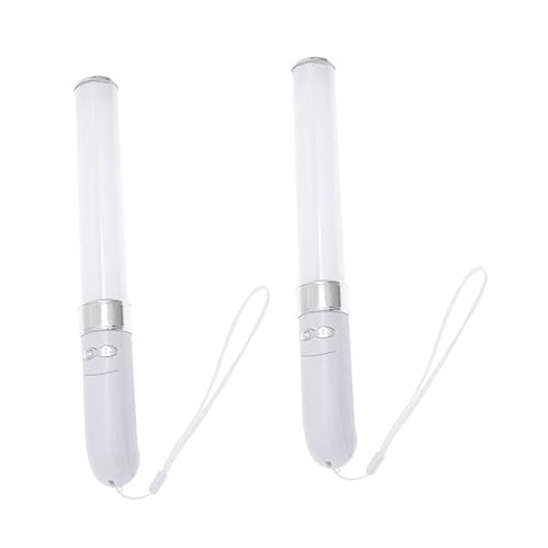 Supvox 2Stücke LED Glow Sticks Leuchtende Requisiten für Partys Konzerte Weihnachten Silvester und Mehr Farben ohne Batterie Einfach Ausschaltbar Supvox 2Stücke LED Glow Sticks Leuchtende Requisiten für Partys Konzerte Weihnachten Silvester und Mehr Farben ohne Batterie Einfach Ausschaltbar von Supvox