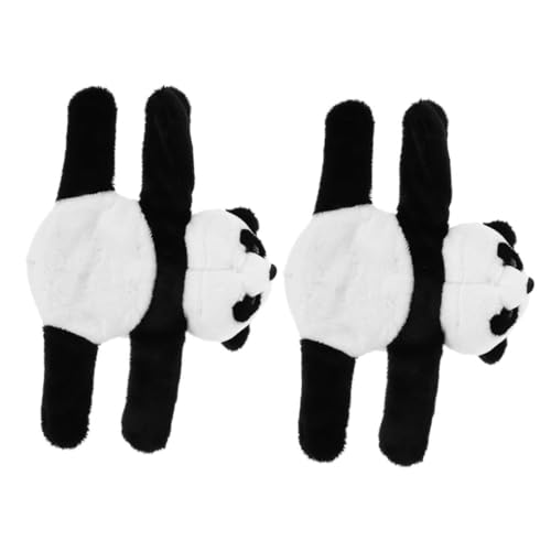 Supvox 2Stücke Plush Panda Slap Bracelet Stuffed Animal Wrist Band For Cute Party Favor Slap Band With Soft Texture Comfortable Wear For Parties And Supvox 2Stücke Plush Panda Slap Bracelet Stuffed Animal Wrist Band For Cute Party Favor Slap Band With Soft Texture Comfortable Wear For Parties And von Supvox