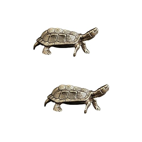 Supvox 2 Stücke Dekorative Schildkröte Statue Mini Bonsai Pflanze Desktop Schmuck Einzigartige Dekorative Handwerk Für Home Office Hotel von Supvox