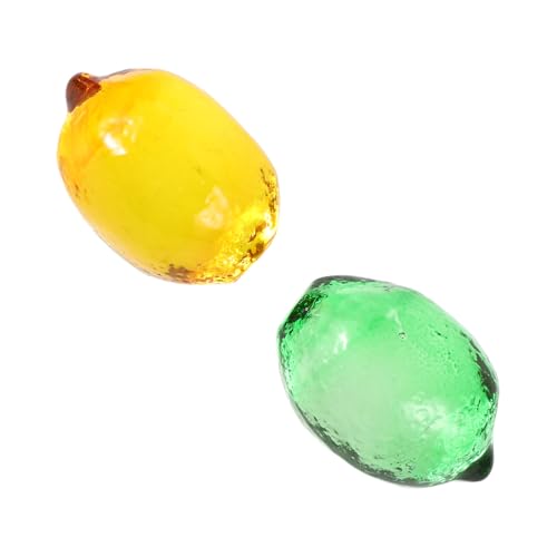 Supvox 2stücke Glas Zitronen Statue Dekorative Obstornamente Für Esstisch Wohnzimmer Küche Stilvolle Kunstdekoration Für Zuhause Büro Tischmittelstücke Supvox 2stücke Glas Zitronen Statue Dekorative Obstornamente Für Esstisch Wohnzimmer Küche Stilvolle Kunstdekoration Für Zuhause Büro Tischmittelstücke von Supvox