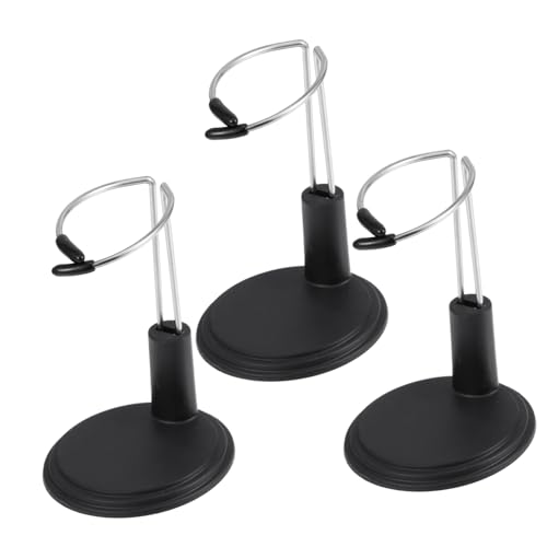 Supvox 3 STÜCKE Puppenständer Schwarz Multifunktionaler Stabiler Puppenhalter für Spielzeugpuppen Display für Puppenzimmer Fördert Kreativität und Ordnung Supvox 3 STÜCKE Puppenständer Schwarz Multifunktionaler Stabiler Puppenhalter für Spielzeugpuppen Display für Puppenzimmer Fördert Kreativität und Ordnung von Supvox