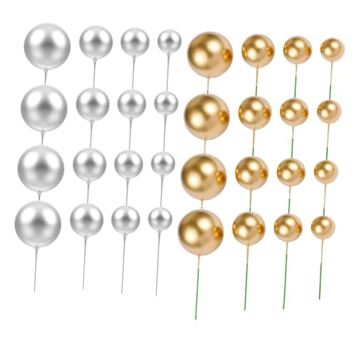Supvox 3 Sätze Kuchen-kugel-dekoration Ballon-kuchen- Geburtstagstorte Auswählen Kuchendeckel Geburtstag Hochzeits-cupcake-topper Kugel-cupcake-topper Schaum 40 Stück * 3 Supvox 3 Sätze Kuchen-kugel-dekoration Ballon-kuchen- Geburtstagstorte Auswählen Kuchendeckel Geburtstag Hochzeits-cupcake-topper Kugel-cupcake-topper Schaum 40 Stück * 3 von Supvox