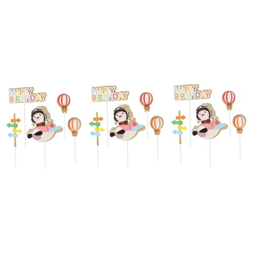Supvox 3 Sätze Pilotkuchenkarte Geburtstagsfeier Pilot-kuchen-topper Geburtstagstorte Liefert Dekoration Kuchen -topper Tortenaufsatz Aus Papier 25 Stück * 3 Supvox 3 Sätze Pilotkuchenkarte Geburtstagsfeier Pilot-kuchen-topper Geburtstagstorte Liefert Dekoration Kuchen -topper Tortenaufsatz Aus Papier 25 Stück * 3 von Supvox