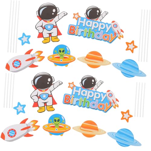 Supvox 3 Sets Kucheneinsatz Geburtstagsdekorationen Thema Astronaut Weltraum Dekorieren Alles Zum Geburtstag Kuchenaufsatz Kuchenzubehör Aufsätze Geburtstagskuchendekorationen Star Supvox 3 Sets Kucheneinsatz Geburtstagsdekorationen Thema Astronaut Weltraum Dekorieren Alles Zum Geburtstag Kuchenaufsatz Kuchenzubehör Aufsätze Geburtstagskuchendekorationen Star von Supvox