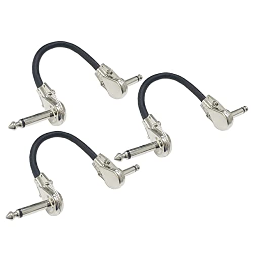 Supvox 3 Stück Gitarren Patchkabel und Geräuschreduzierung Kompatibel mit Elektrischen Musikinstrumenten für Effektpedale Supvox 3 Stück Gitarren Patchkabel und Geräuschreduzierung Kompatibel mit Elektrischen Musikinstrumenten für Effektpedale von Supvox