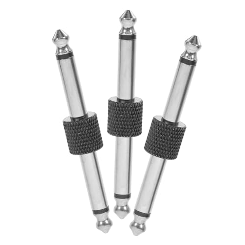 Supvox 3 Stück Gitarrenkabel patchkabel gitarre Draht mehrere Pedal 6,35 Gitarrenstecker Gitarren-Patch-Adapter 6,35 mm Gitarrenstecker Gitarren-Patch- Metall Black Supvox 3 Stück Gitarrenkabel patchkabel gitarre Draht mehrere Pedal 6,35 Gitarrenstecker Gitarren-Patch-Adapter 6,35 mm Gitarrenstecker Gitarren-Patch- Metall Black von Supvox