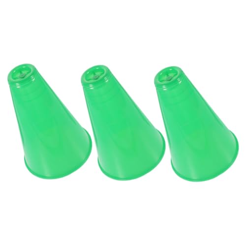 Supvox 3 Stück Grüne Megaphone aus Robustem PP für Sportfans Leichtes Noisemaker für Outdoor Partys Klare Verstärkung bei Sportveranstaltungen und Kinderaktivitäten Supvox 3 Stück Grüne Megaphone aus Robustem PP für Sportfans Leichtes Noisemaker für Outdoor Partys Klare Verstärkung bei Sportveranstaltungen und Kinderaktivitäten von Supvox