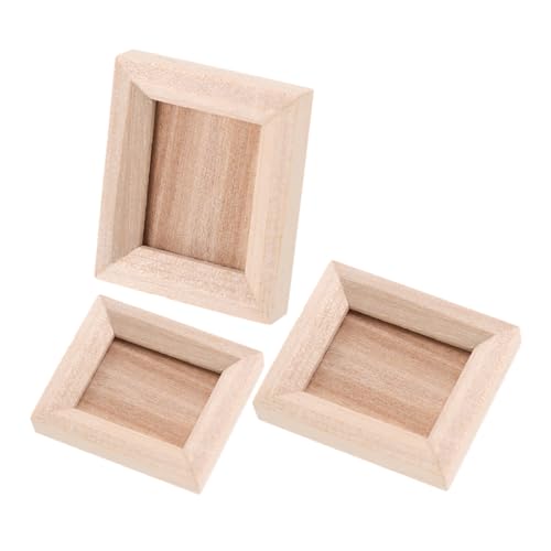 Supvox 3 Stück Mini Fotorahmen Ornamente Puppenhaus Bilderrahmen Mikro Fotorahmen Mikro Landschaftsdekore Mini Puppenhaus Bilderrahmen Mini Bilderrahmen Mini Dekoration Holz Supvox 3 Stück Mini Fotorahmen Ornamente Puppenhaus Bilderrahmen Mikro Fotorahmen Mikro Landschaftsdekore Mini Puppenhaus Bilderrahmen Mini Bilderrahmen Mini Dekoration Holz von Supvox