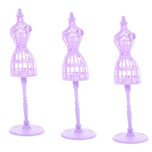 Supvox 3 Stück Puppenaufhänger Kits mädchenhaft für Kleidung für Mädchen kleiderständer Puppe Mannequin-Modell Puppe Rock Mannequin Modell Puppenbügel Plastik Violett Supvox 3 Stück Puppenaufhänger Kits mädchenhaft für Kleidung für Mädchen kleiderständer Puppe Mannequin-Modell Puppe Rock Mannequin Modell Puppenbügel Plastik Violett von Supvox