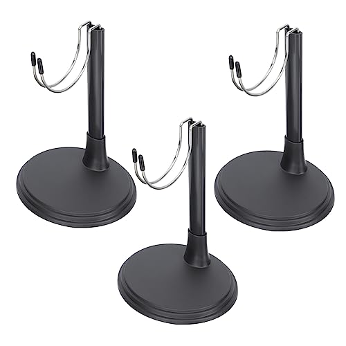 Supvox 3 Stück Puppenständer Schwarz Doll Holder Doll Base für Große Puppen Stabile Displayhalterung als für Geburtstag Weihnachten Supvox 3 Stück Puppenständer Schwarz Doll Holder Doll Base für Große Puppen Stabile Displayhalterung als für Geburtstag Weihnachten von Supvox