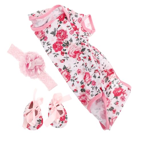 Supvox 3 Teilige Puppenkleidung Kleidung Für Puppen Babys Kleine Ärmel Overall Outfit Mädchen Realistische Reborn Puppe Schuhe Bodys Neugeborene Mädchen Outfits Unisex Supvox 3 Teilige Puppenkleidung Kleidung Für Puppen Babys Kleine Ärmel Overall Outfit Mädchen Realistische Reborn Puppe Schuhe Bodys Neugeborene Mädchen Outfits Unisex von Supvox