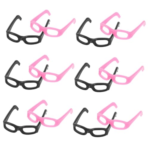 Supvox 30 Stück Puppenhausbrille Puppe Brille Miniatur Kleine Puppenbrille Puppe Verkleiden Sich Brillen Puppenbrillen Brille Für Puppe Mini -puppenbrille Kleine Brille Schnapsgläser Abs von Supvox