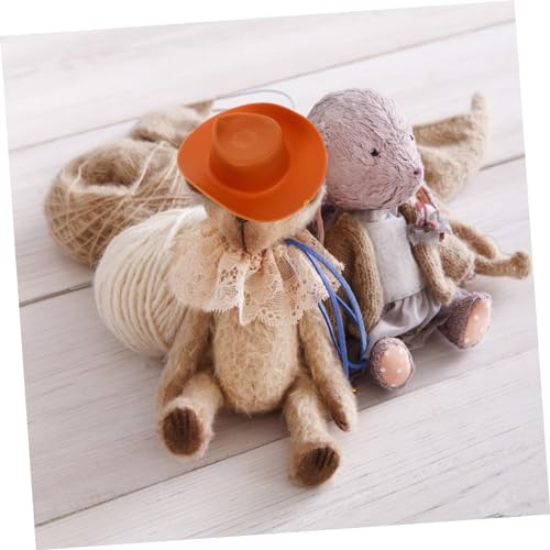 Supvox 30 Stück Teiliges Mini Cowboyhut aus Abs Kleine Puppenhüte zum Basteln und Dekorieren von Miniatur Puppenhäusern Leicht Realistisch für DIY Geschenke und Kreative Wohnaccessoires Supvox 30 Stück Teiliges Mini Cowboyhut aus Abs Kleine Puppenhüte zum Basteln und Dekorieren von Miniatur Puppenhäusern Leicht Realistisch für DIY Geschenke und Kreative Wohnaccessoires von Supvox
