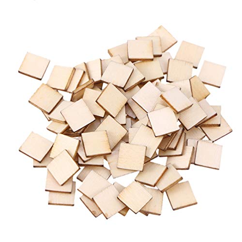 Supvox 300 Stücke Quadrate Holzscheiben zum Basteln und Bemalen Naturholzscheiben Holz Streudeko Streuteile Weihnachten Konfetti Hochzeit Tischdeko für Kinder DIY Handwerk 2,5cm Supvox 300 Stücke Quadrate Holzscheiben zum Basteln und Bemalen Naturholzscheiben Holz Streudeko Streuteile Weihnachten Konfetti Hochzeit Tischdeko für Kinder DIY Handwerk 2,5cm von Supvox