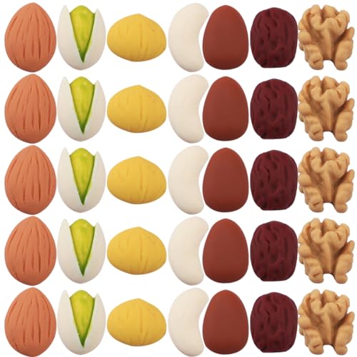 Supvox 35 Stück Nüsse Mini Erstellen Essen Vorgeben Spielzeugnahrung Klein Telefon Charms Landschaftsornament Realistische Dekoration Lustiges Bildungsspielzeug Spielset Dekoration Harz Supvox 35 Stück Nüsse Mini Erstellen Essen Vorgeben Spielzeugnahrung Klein Telefon Charms Landschaftsornament Realistische Dekoration Lustiges Bildungsspielzeug Spielset Dekoration Harz von Supvox
