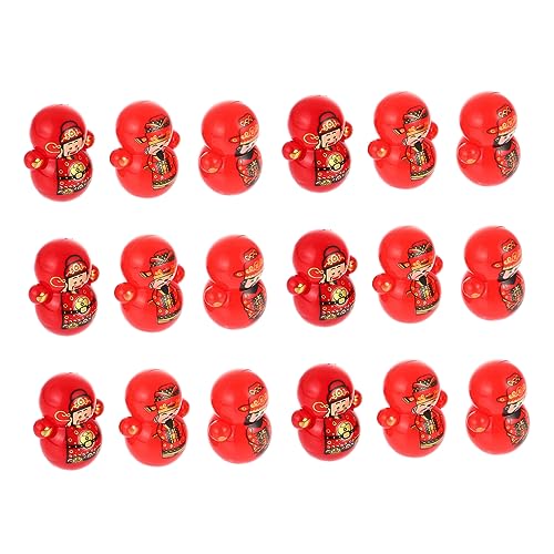 Supvox 35 Stück Teiliges Chinesische Wackelfiguren Desktop Dekoration Traditionelles Design für Zuhause Büro Party Festtagsdeko von Supvox