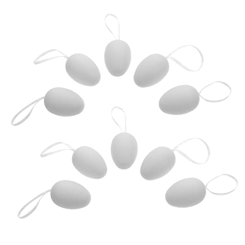 Supvox 36Stücke Teiliges DIY Eierschalen Bastelset Für Ostern Kreative Malprojekte Und Personalisierte Dekoration Hochwertige Kunststoffmaterialien Einfach Zu Bemalen von Supvox