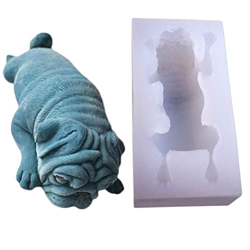 Supvox 3D Mops Hund Form Silikon Schimmel, Mousse Kuchen Schimmel, Polymer Clay, Handwerk, Harz Epoxy, DIY Mode Dekoration Tools Fondant, Seife, Kerze Supvox 3D Mops Hund Form Silikon Schimmel, Mousse Kuchen Schimmel, Polymer Clay, Handwerk, Harz Epoxy, DIY Mode Dekoration Tools Fondant, Seife, Kerze von Supvox