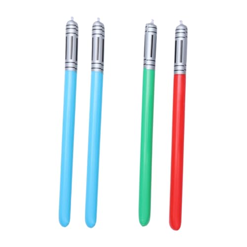 Supvox 4 Stück Aufblasbare PVC Lichtschwerter für Langlebig und Reißfest Sichere Party Spielzeuge Zufälligen Farben für Geburtstagsfeiern und Cosplay Zufällige Farbe Supvox 4 Stück Aufblasbare PVC Lichtschwerter für Langlebig und Reißfest Sichere Party Spielzeuge Zufälligen Farben für Geburtstagsfeiern und Cosplay Zufällige Farbe von Supvox