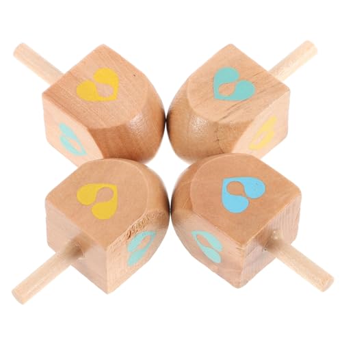 Supvox 4 Stück Chanukka-holzdreidel, Blanko, Natürliches Holz-chanukka-Dreidel, DIY-Projekt, Bemalt Für Chanukka-partyspiele, Chanukka-Dekorationen Supvox 4 Stück Chanukka-holzdreidel, Blanko, Natürliches Holz-chanukka-Dreidel, DIY-Projekt, Bemalt Für Chanukka-partyspiele, Chanukka-Dekorationen von Supvox
