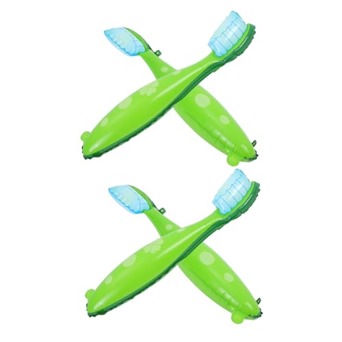 SUPVOX 4 Stück Große Zahnbürsten Luftballons in Grün Kreative und Bunte Partydekoration für Kindergeburtstag Fasching und Gesundheitsevents Auffällige Form Deko für Mädchen und Jungen SUPVOX 4 Stück Große Zahnbürsten Luftballons in Grün Kreative und Bunte Partydekoration für Kindergeburtstag Fasching und Gesundheitsevents Auffällige Form Deko für Mädchen und Jungen von Supvox