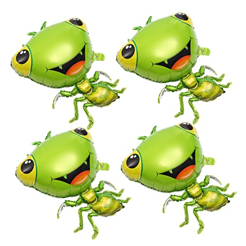 Supvox 4 Stück Insektenballon Dekorativer Luftballon Dekorative Tierballons Ballon Tierballons Für Tiere Weiß Dschungel Led Blau Mehrfarbig Aluminiumfolie Green Supvox 4 Stück Insektenballon Dekorativer Luftballon Dekorative Tierballons Ballon Tierballons Für Tiere Weiß Dschungel Led Blau Mehrfarbig Aluminiumfolie Green von Supvox