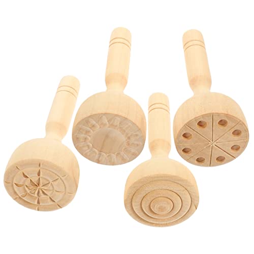 Supvox 4 Stück Plastilin-Werkzeuge Ton für Kleinkinder Modelliermasse Bildhauerei basteln Modellieren Kinderwerkzeuge -Formen hölzern Supvox 4 Stück Plastilin-Werkzeuge Ton für Kleinkinder Modelliermasse Bildhauerei basteln Modellieren Kinderwerkzeuge -Formen hölzern von Supvox