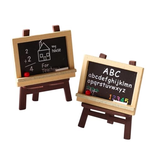 Supvox 4 Stück Puppenhaus Staffelei sicherheitsleine für puppenhauszubehör Tafel für Miniaturtafel Miniatur-Dekorationen Miniatur-Staffelei-Ornament Holz Supvox 4 Stück Puppenhaus Staffelei sicherheitsleine für puppenhauszubehör Tafel für Miniaturtafel Miniatur-Dekorationen Miniatur-Staffelei-Ornament Holz von Supvox