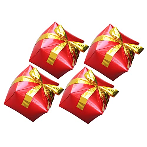 Supvox 4 Stück Quadratische Aluminium Folienballons mit Buntem Band für Partydekorationen Fotosessions und Festliche Anlässe Leicht und Platzsparend Vielseitig Einsetzbar Supvox 4 Stück Quadratische Aluminium Folienballons mit Buntem Band für Partydekorationen Fotosessions und Festliche Anlässe Leicht und Platzsparend Vielseitig Einsetzbar von Supvox