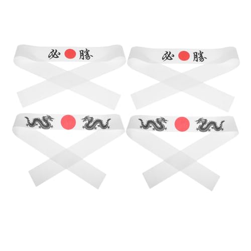 Supvox 4 Stück Stirnband für Teiliges Verstellbar für Karate und Rollenspiele Traditionelles Japanisches Hachimaki Kreatives Zubehör für Partys und Küchenaktivitäten Supvox 4 Stück Stirnband für Teiliges Verstellbar für Karate und Rollenspiele Traditionelles Japanisches Hachimaki Kreatives Zubehör für Partys und Küchenaktivitäten von Supvox