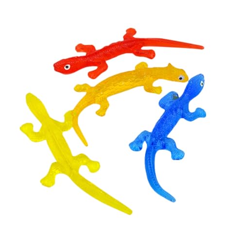 Supvox 4 Stück Teiliges Dehnbares Lustiges Echsen als Party Mitgebsel für Kindergeburtstag Stressabbauend Elastisch Robust als Tombola und Belohnung Supvox 4 Stück Teiliges Dehnbares Lustiges Echsen als Party Mitgebsel für Kindergeburtstag Stressabbauend Elastisch Robust als Tombola und Belohnung von Supvox
