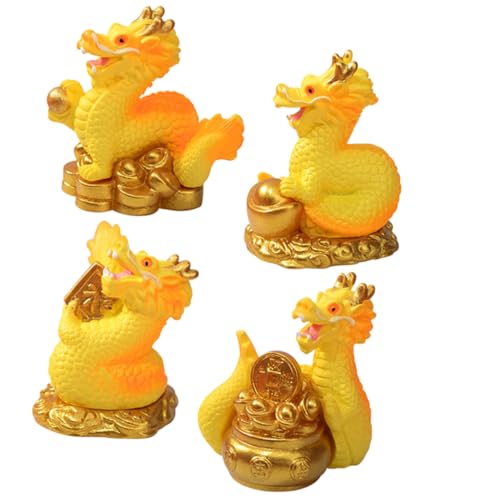 Supvox 4 Stück Teiliges Miniatur Drachenfiguren aus Langlebigem Harz Niedliche Mini Drachenstatuen für Mikro Landschaften Tischdekoration Miniaturgärten und Neujahrsornamente Supvox 4 Stück Teiliges Miniatur Drachenfiguren aus Langlebigem Harz Niedliche Mini Drachenstatuen für Mikro Landschaften Tischdekoration Miniaturgärten und Neujahrsornamente von Supvox