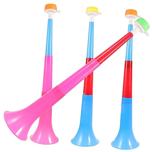 Supvox 4 Stück Teiliges Stadionhorn Lautes Cheerleading Horn für Anfeuerung bei Sportveranstaltungen Partys und Konzerten aus Sicherem Gefertigt Zufällige Farbe Supvox 4 Stück Teiliges Stadionhorn Lautes Cheerleading Horn für Anfeuerung bei Sportveranstaltungen Partys und Konzerten aus Sicherem Gefertigt Zufällige Farbe von Supvox